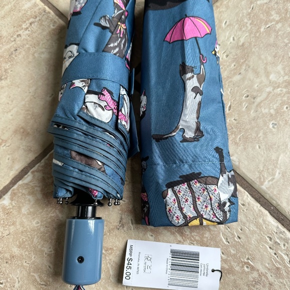 VERA BRADLEY UMBRELLA CAT'S MEOW:NWT CATS - Picture 7 of 9
